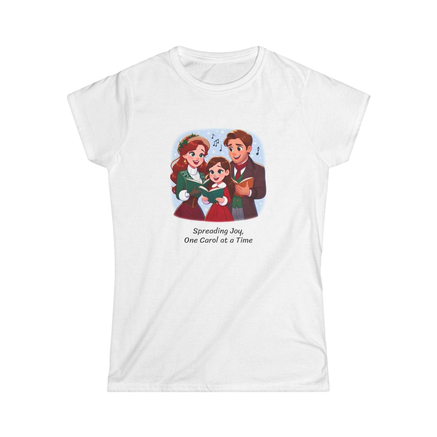Spreading Joy, One Carol at a Time - Women's Tee - Whippie's