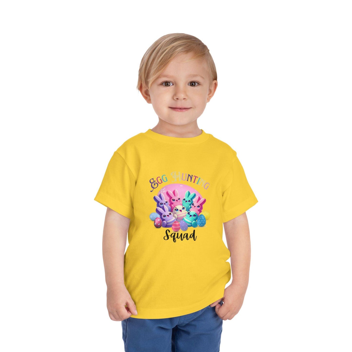 Egg Hunting Squad Toddler Tee - 🐣🐰 Hop into Easter Fun! 🐰🐣 - Whippie's