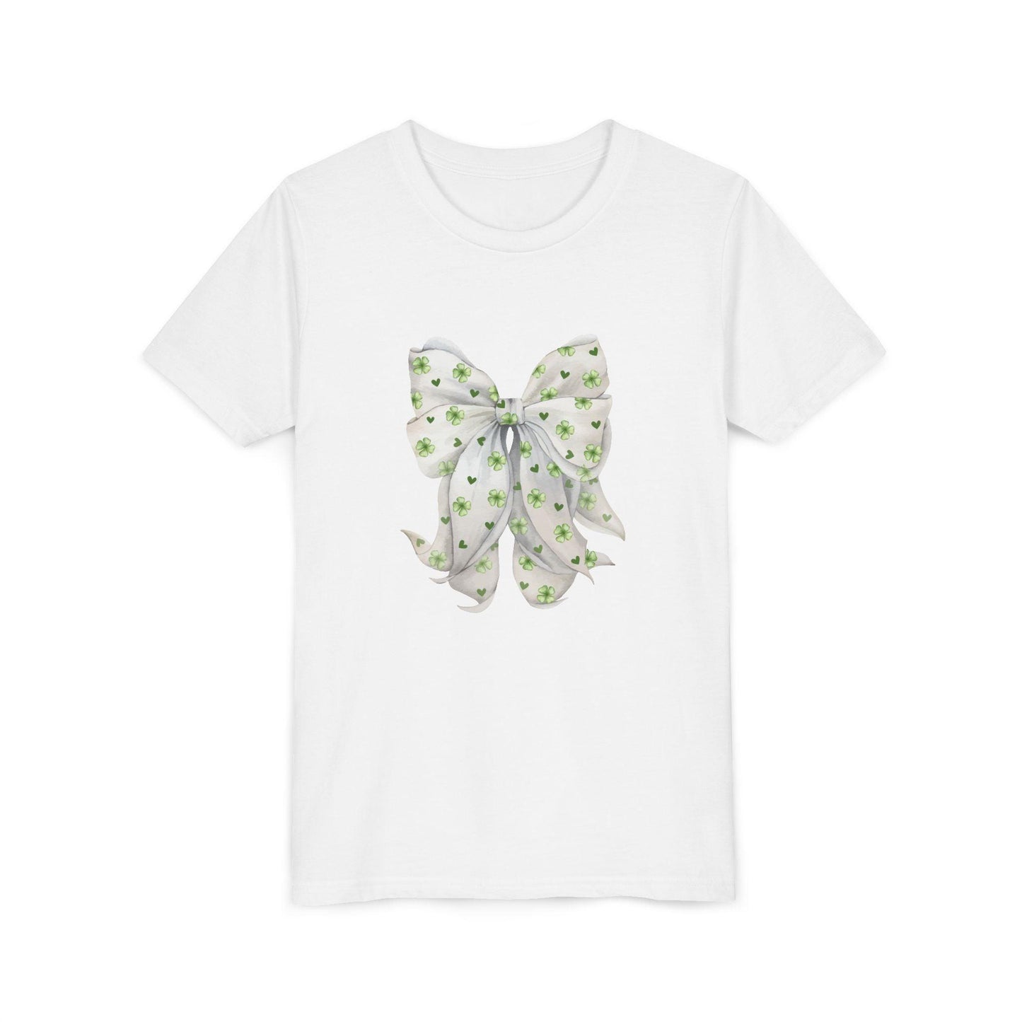 Shamrock Hearts Youth Tee - Spread the Luck and Love! - Whippie's