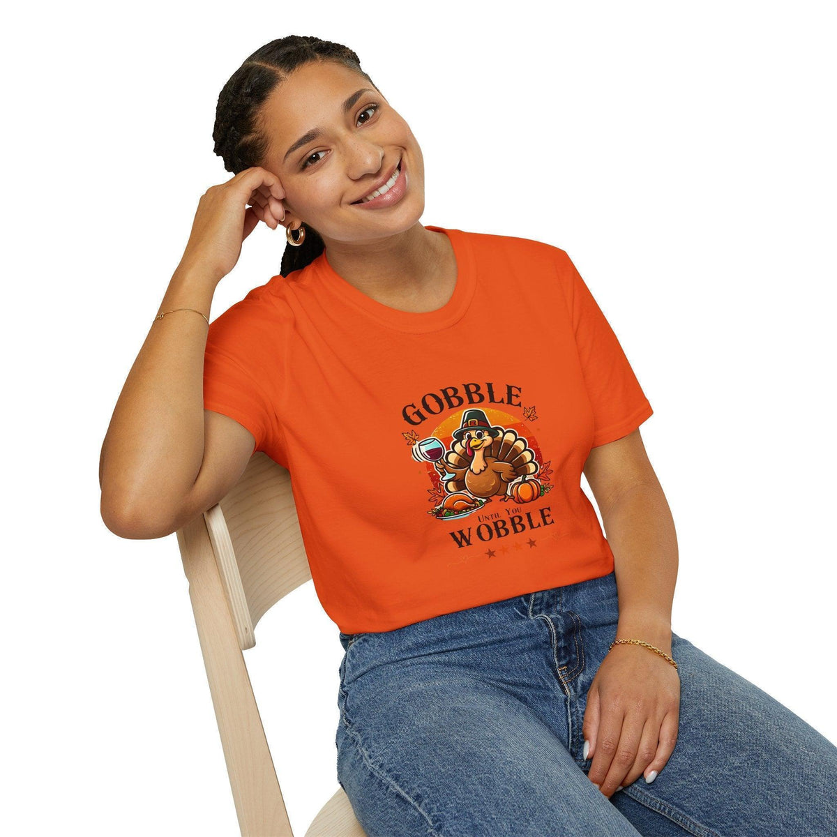 Gobble Until you Wobble - Unisex T-Shirt - Whippie's