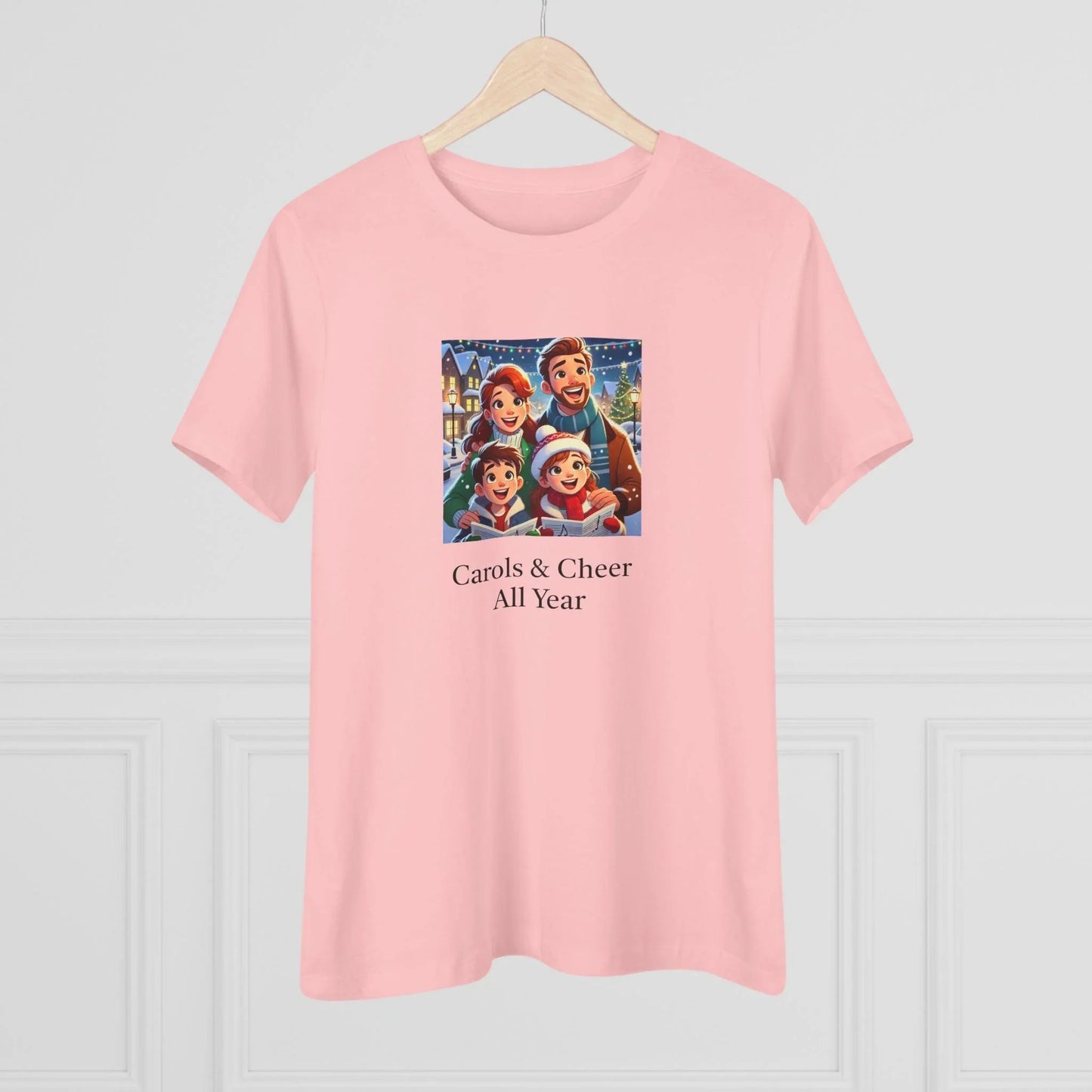 Carols & Cheer All Year - Women's Softstyle Tee - Whippie's