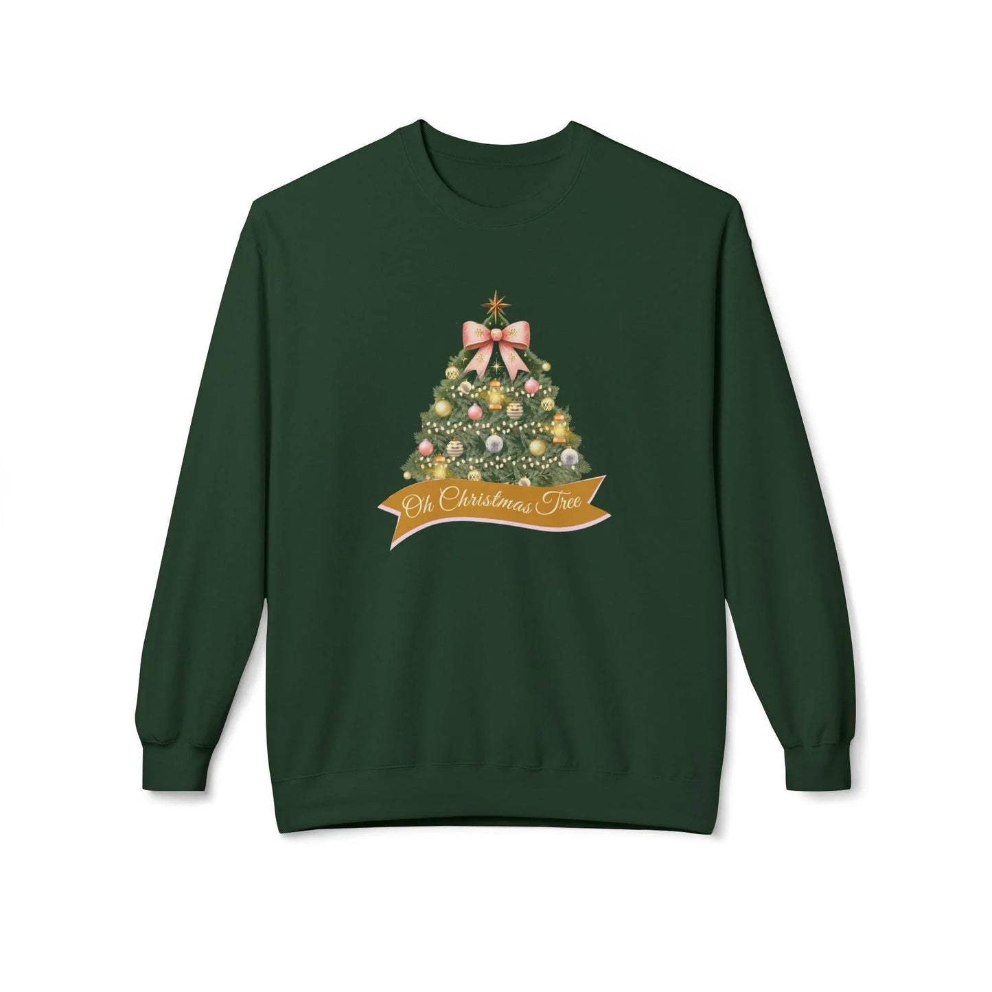 🎄 Oh Christmas Tree ✨ Unisex Fleece Sweatshirt 🎁 - Whippie's