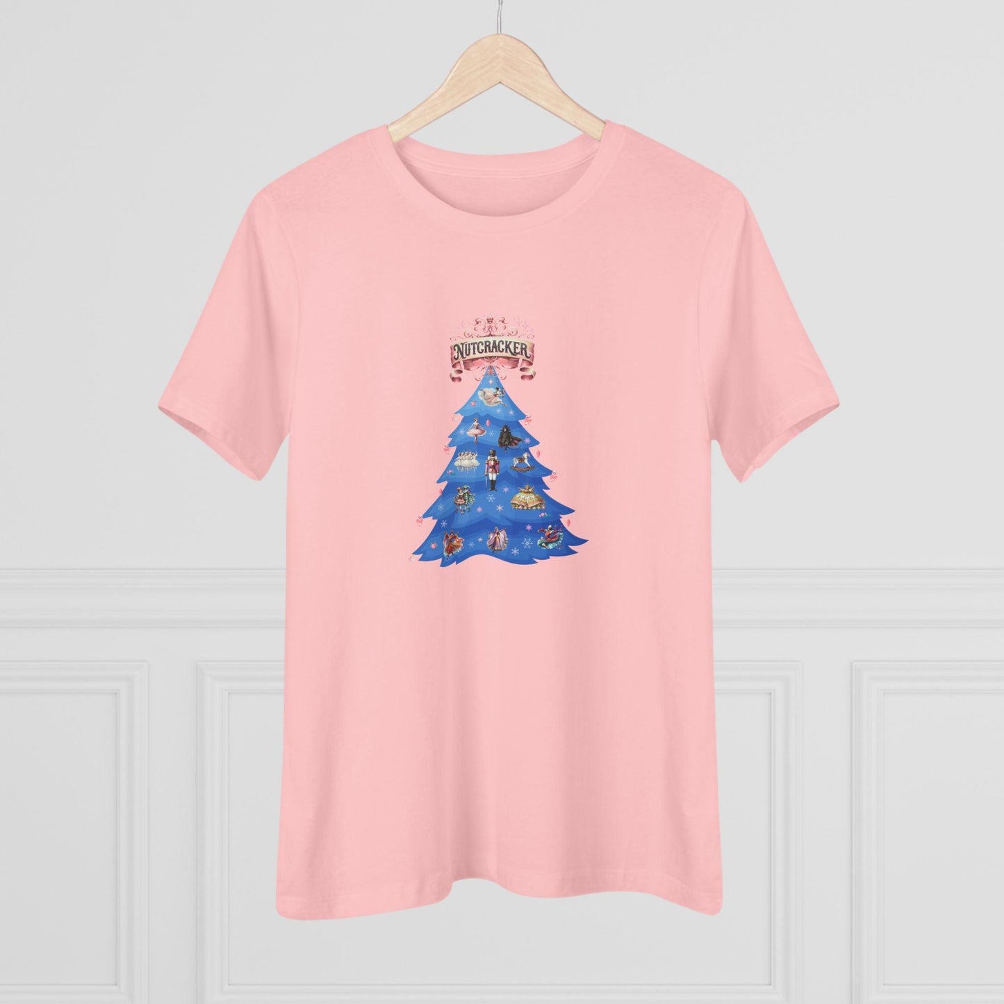 Nutcracker Christmas Tree - A Festive Affair! 🎄✨ Women's Softstyle Tee - Whippie's