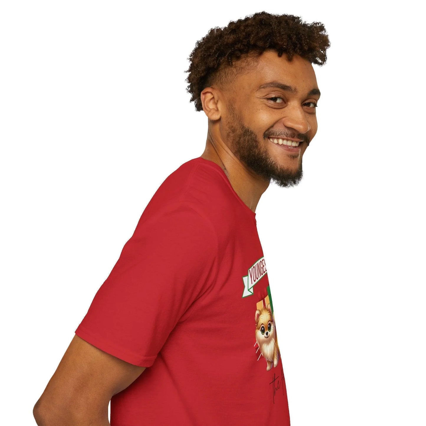 Youngest Child, The Favorite 🎁🐶 Pomeranian - Unisex Tee! 🎁👑 - Whippie's