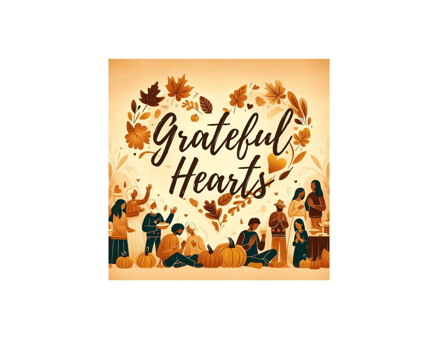 Grateful Heart - Celebrating Community & Gratitude šā¤ļø - Unisex T-Shirt - Whippie's