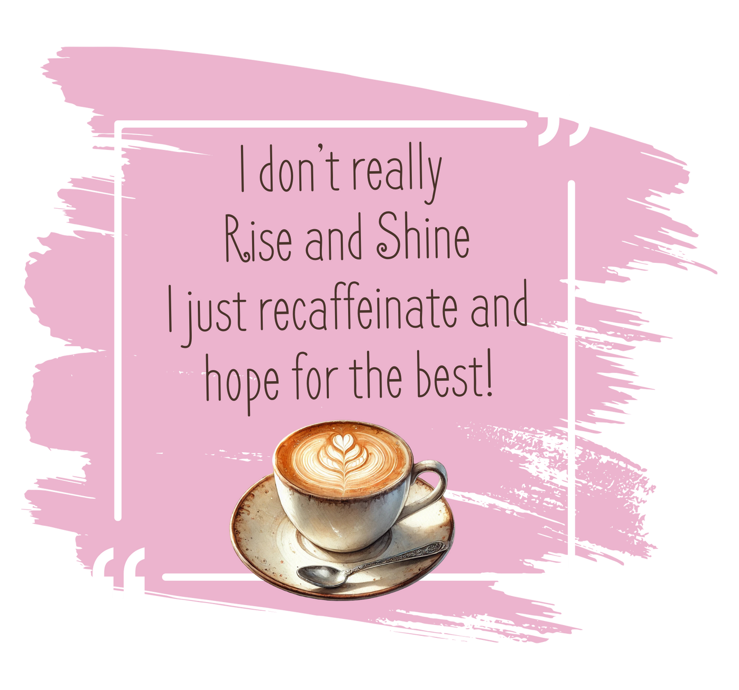 Recaffeinate & Hope Unisex Tee - But First, Coffee!