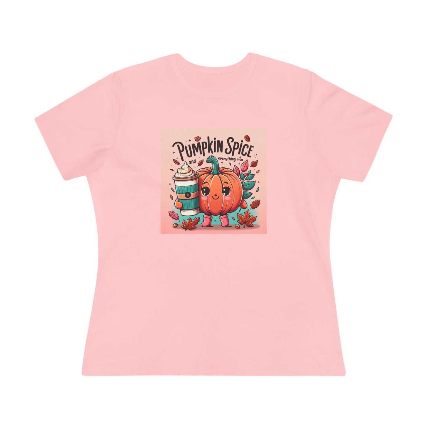 Cute Pumpkin Tee: Pumpkin Spice and Everything Nice