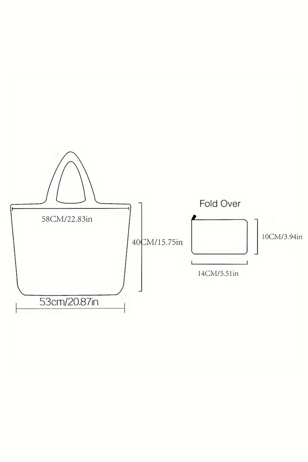 Tillandsia Purple Goth Halloween Foldable Tote Bag