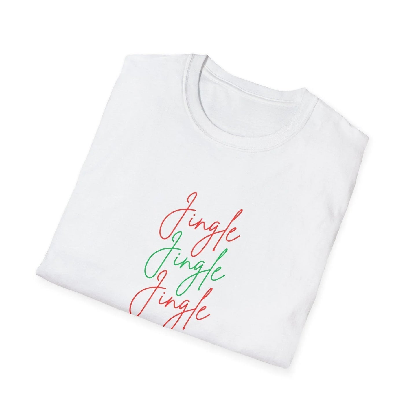Jingle Jingle Jingle: All the Way to Christmas Fun! 🎄🎉🎁 - Unisex Softstyle T-shirt - Whippie's