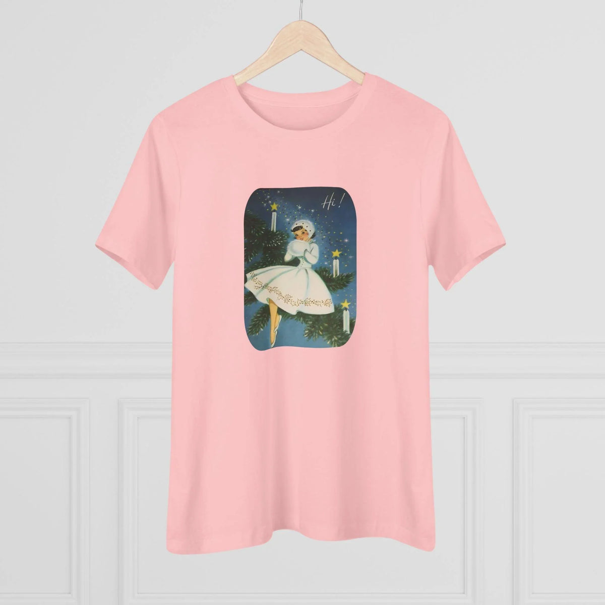 Hi! Lady in White - Women's Tee - Whippie's