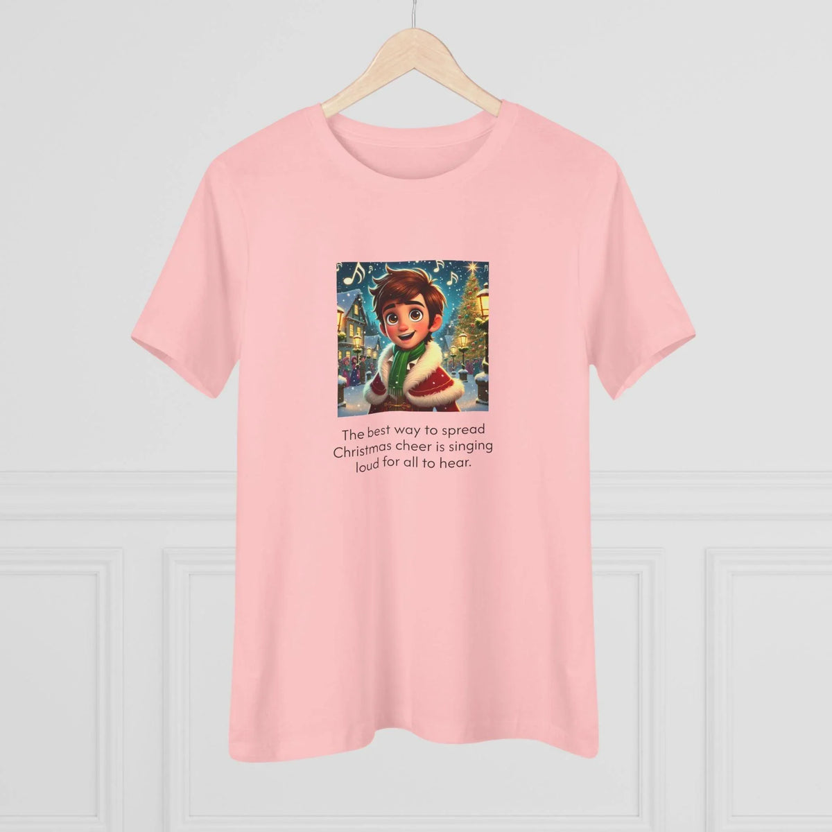 Caroler - Christmas Cheer - BHB Boy - Women's Tee - Whippie's