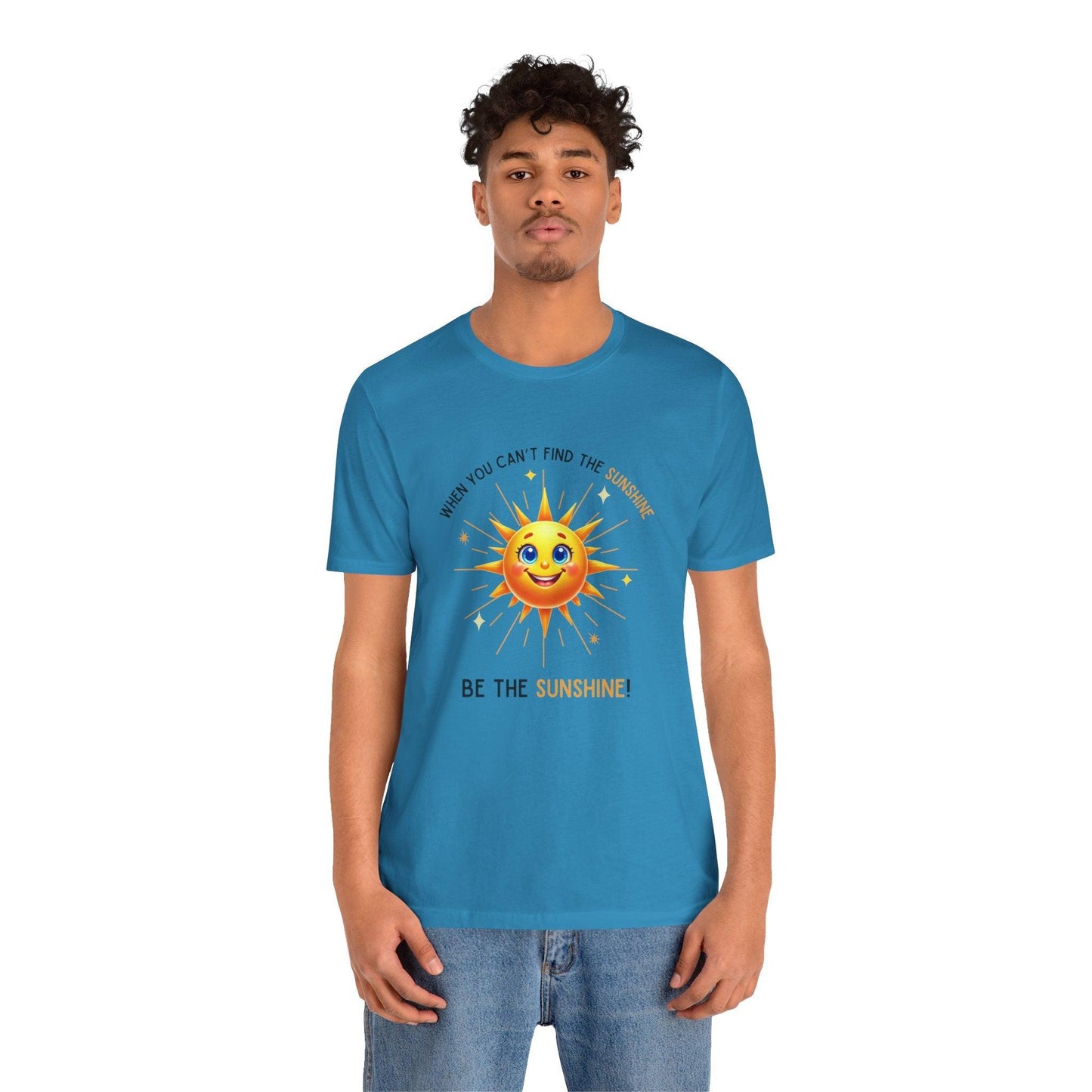 Be the Sunshine - Unisex Jersey Tee - ☀️ Let Your Inner Light Shine! ☀️ - Whippie's