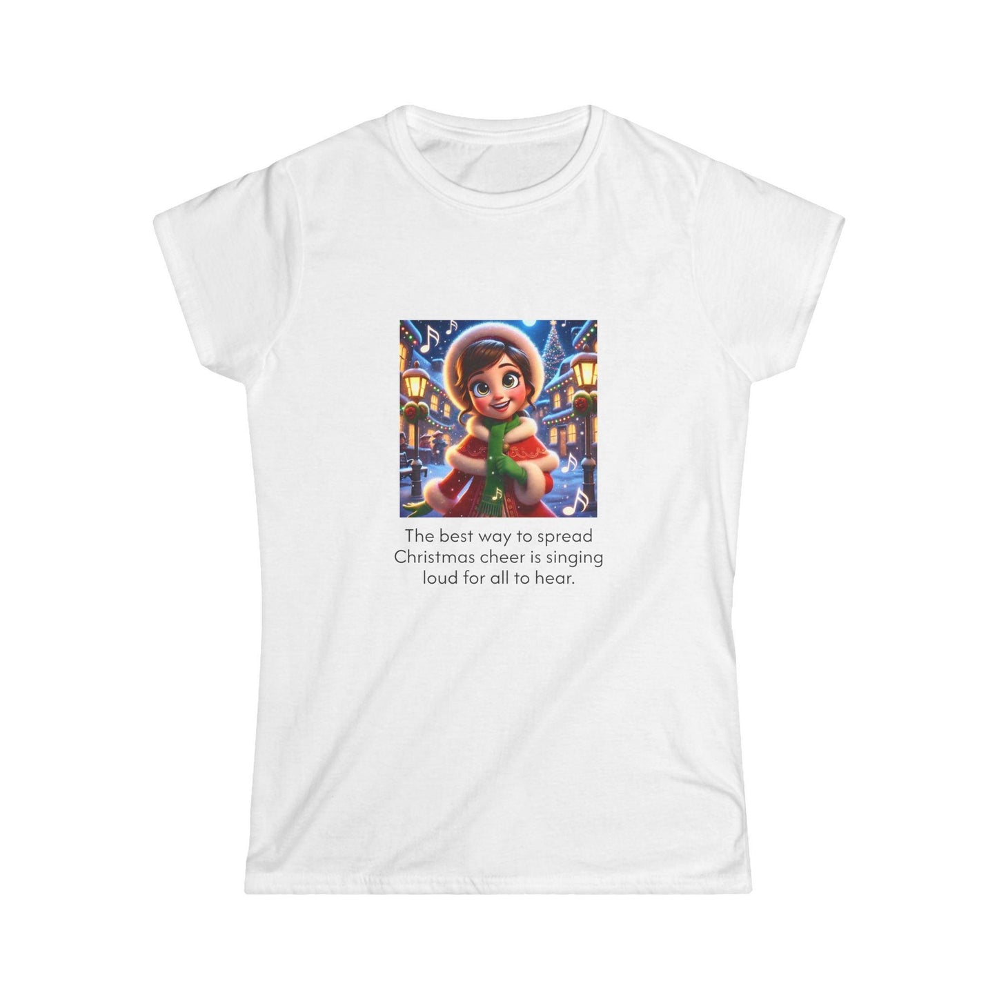 Caroler - Christmas Cheer - BHBE Girl - Women's Tee - Whippie's
