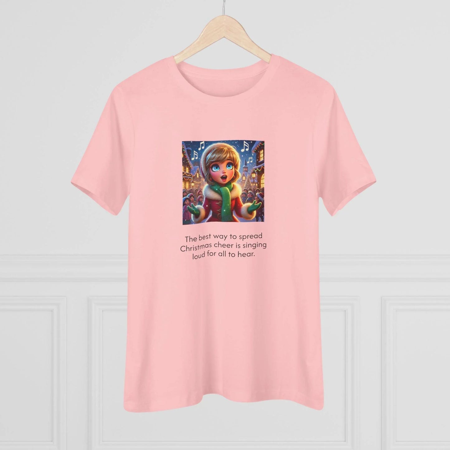 Caroler - Christmas Cheer - BHB Girl - Women's Tee - Whippie's