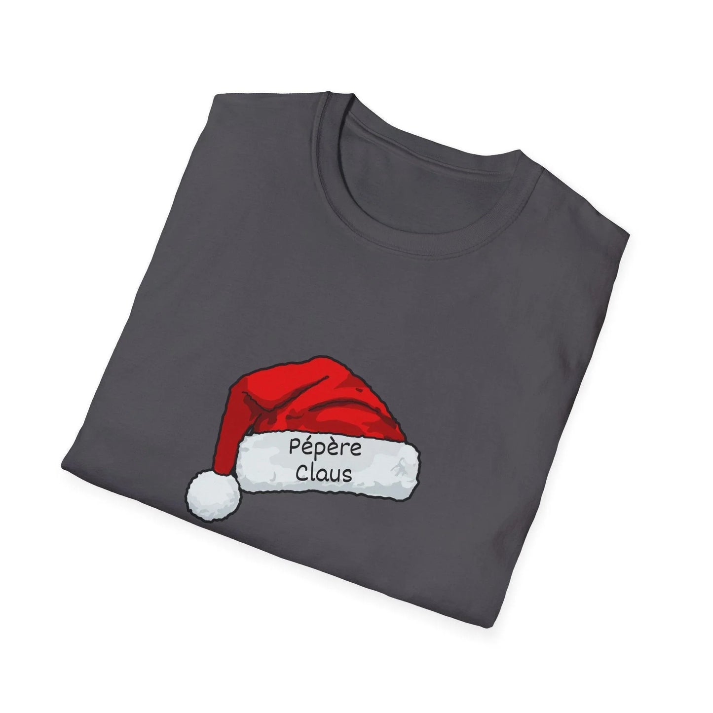 Pépère Claus: The Gift-Giving Legend 🎅🎁- Mens Softstyle T-shirt - Whippie's