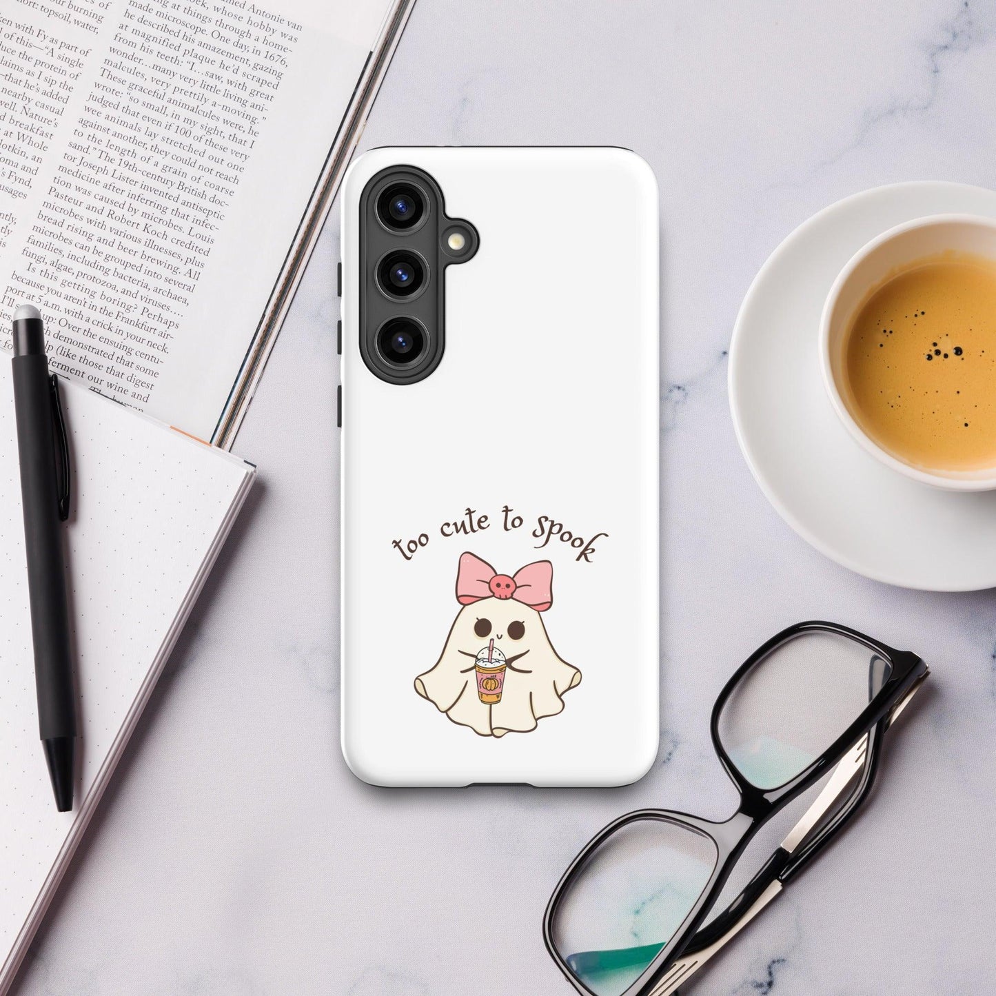 Too Cute to Spook Samsung Tough case for Samsung® - 👻💖 Protect Your Phone with Spooky Cuteness! 💖👻 - Whippie's