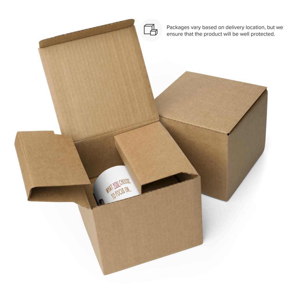 What You Choose to Focus On... Will Grow! Mug - 🌱 Cultivate Positivity with Every Sip! 🌱 - Whippie's