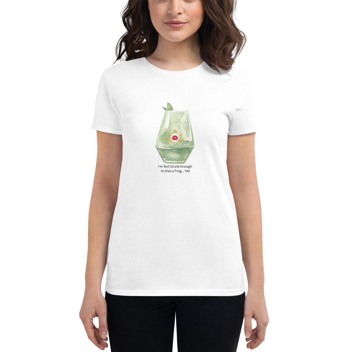Tiana, I'm Not Drunk Enough to Kiss a Frog... Yet Women's short sleeve t-shirt - Whippie's