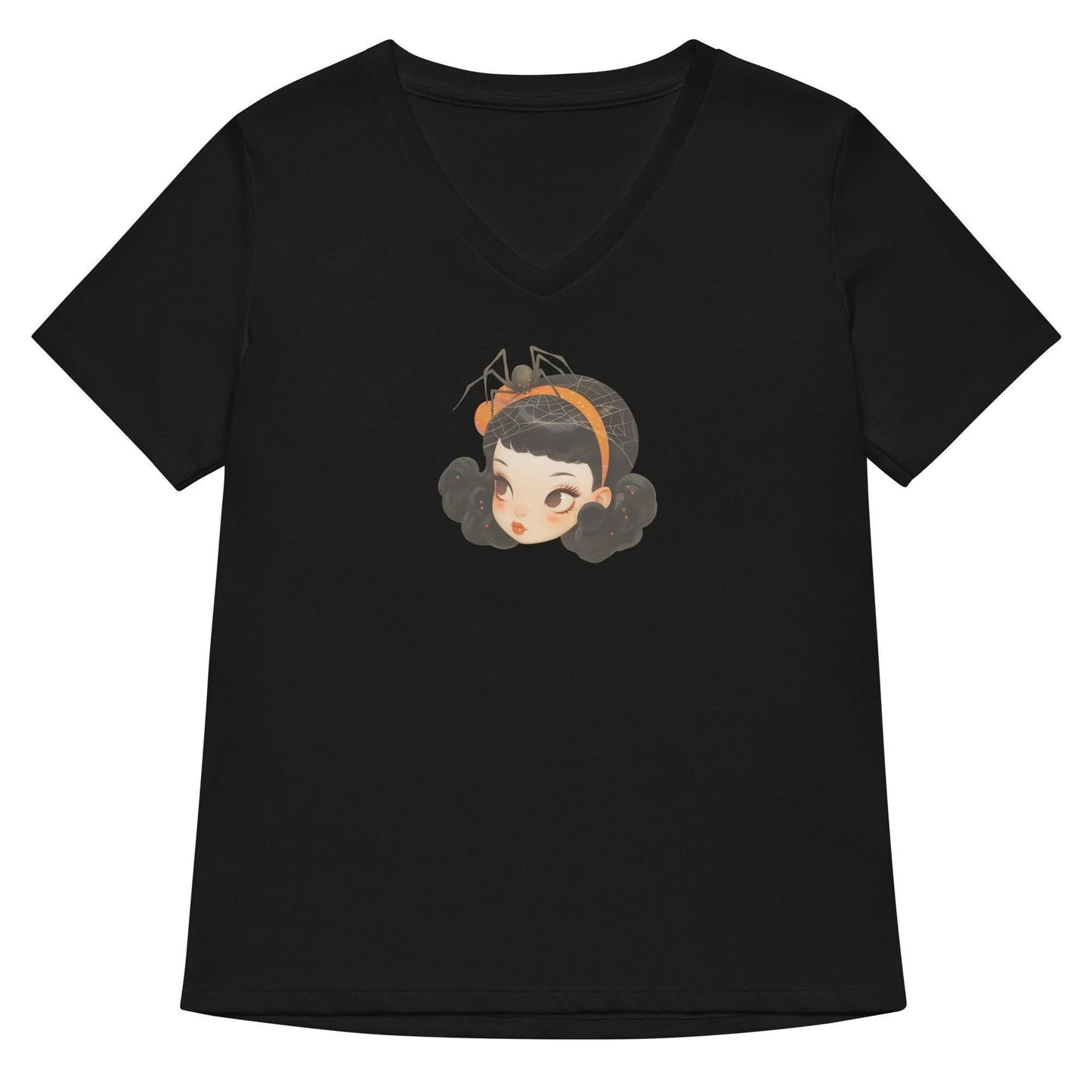 Vintage Boo-tique - Spooky Cute V-neck Tee - Whippie's