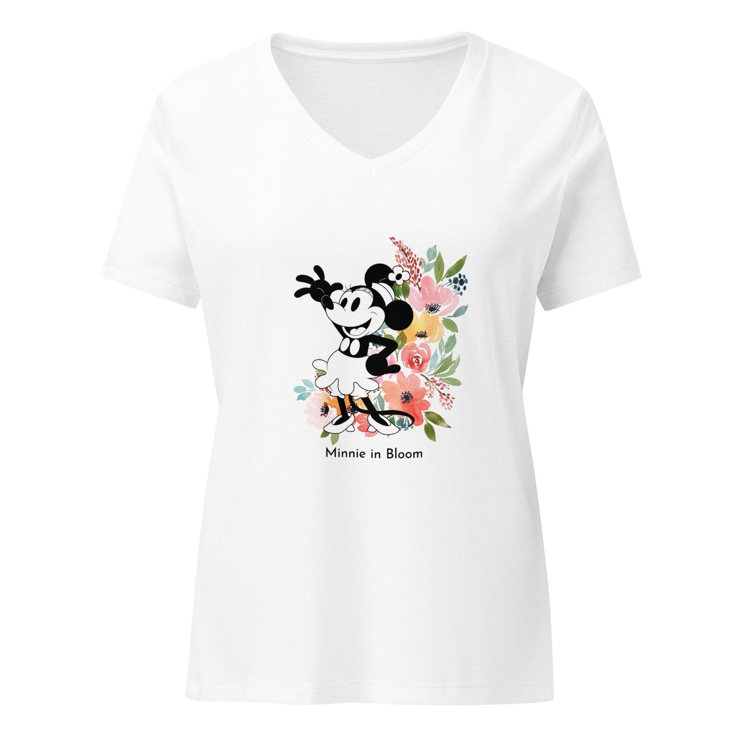 Steamboat Willie - Bloom - Women’s V-neck T-shirt - Whippie's