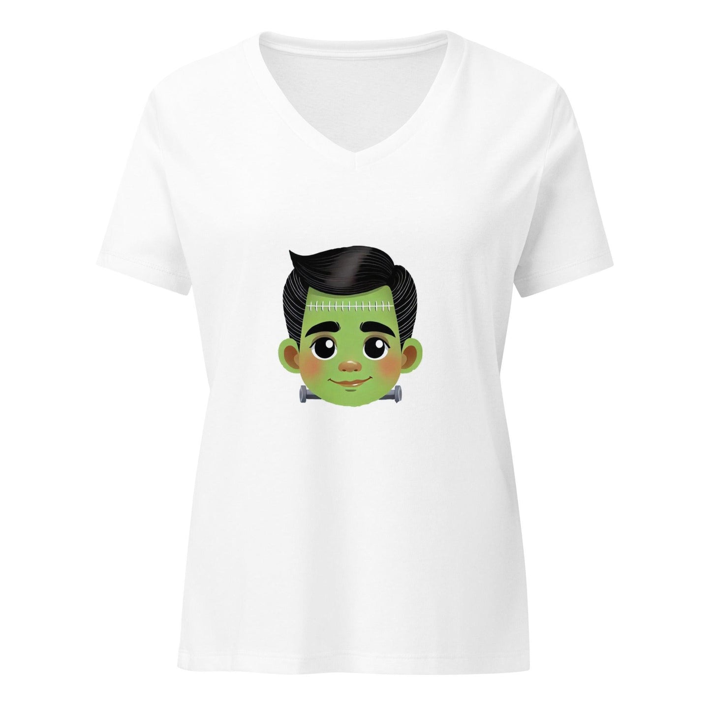 Vintage Boo-tique: Monstruo Mashup - Frankenstein V-Neck Tee - Whippie's