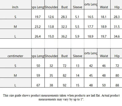 Kid's Short Pajamas with Pink Bows & Makeup Design - Whippie's