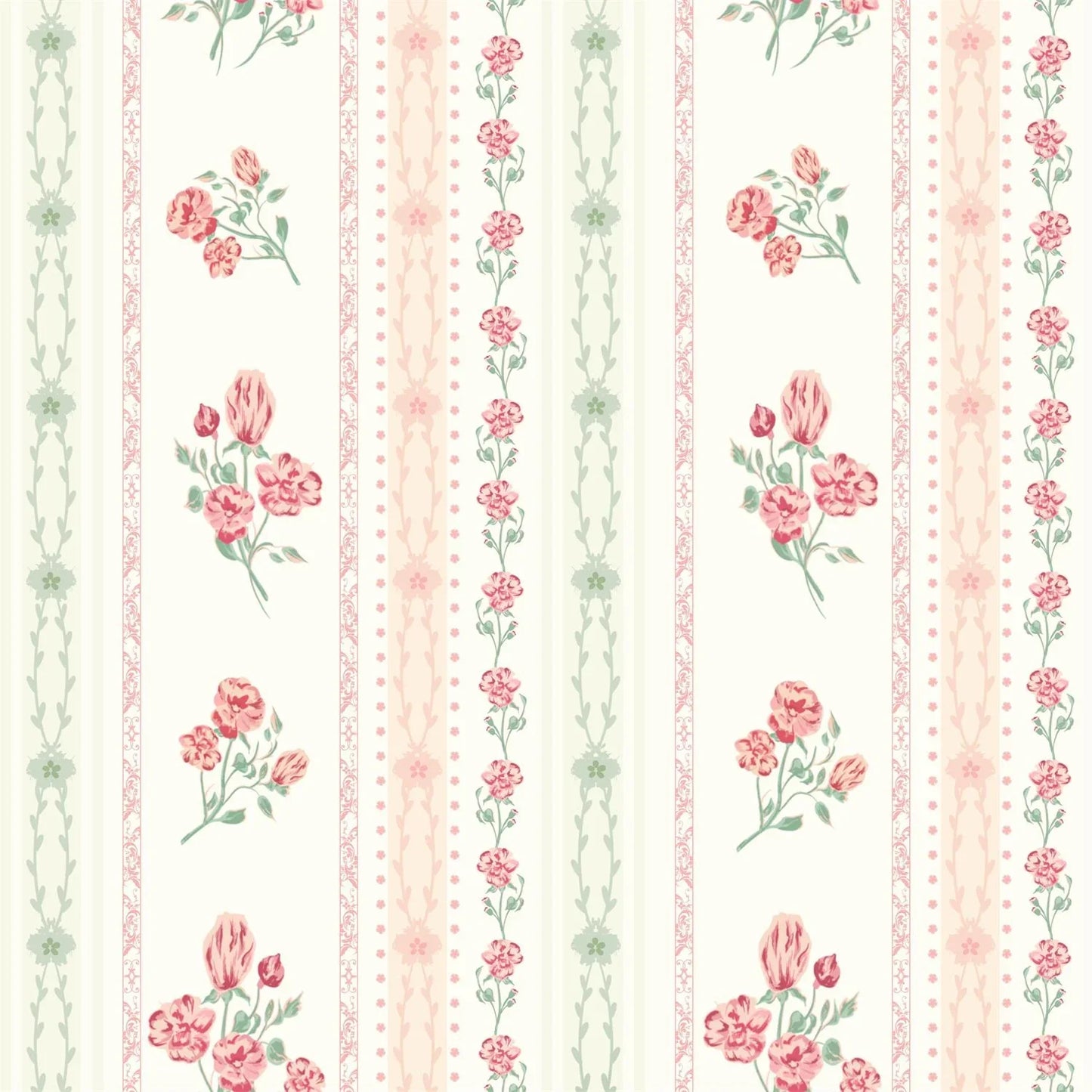 Contrast Piping Cute Pajamas | Cherries, Polka Dot, White Floral, Pink Floral