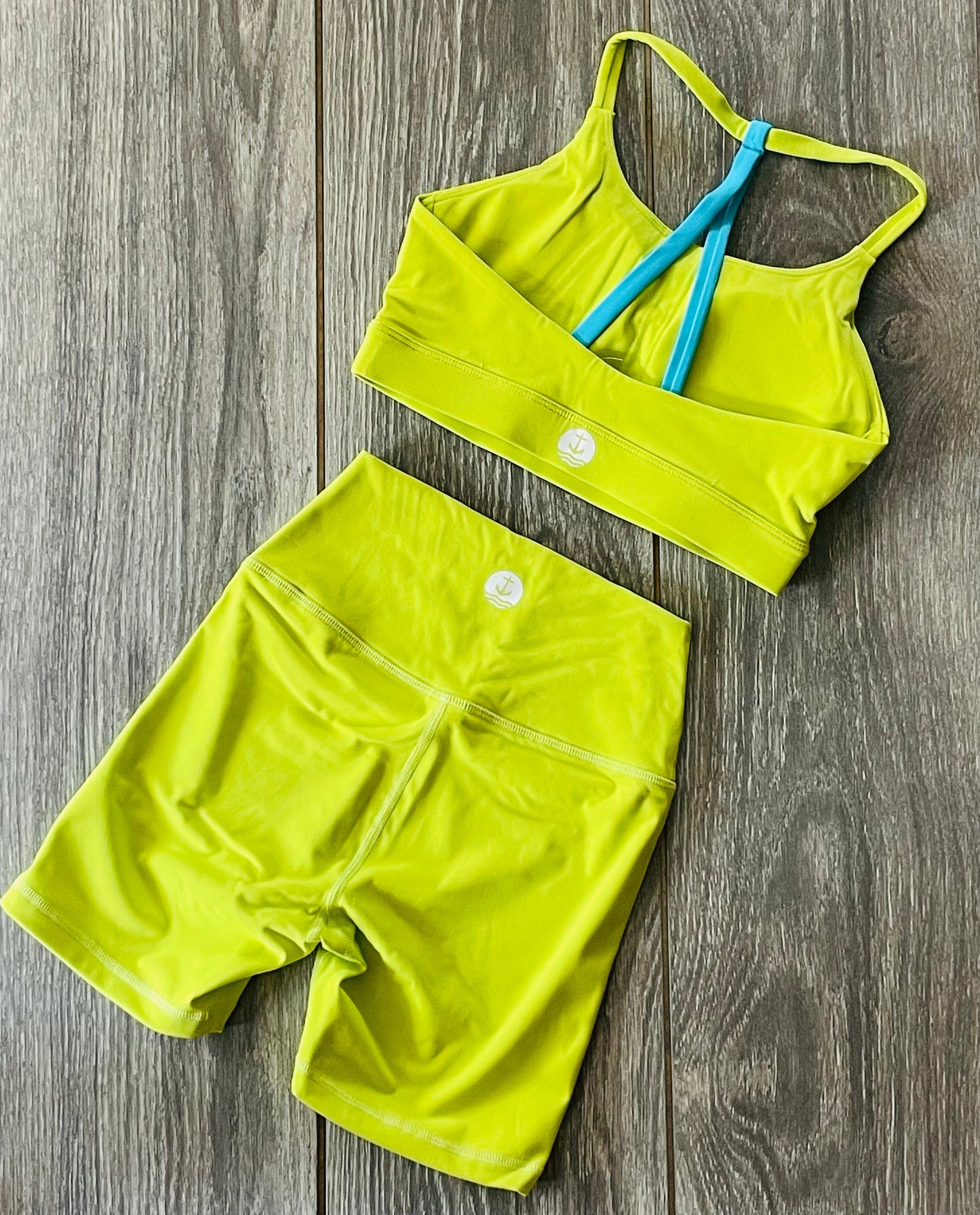 Lemon Lime Daybreak Top & Shorts Set | Girls Dancewear