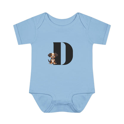 Alphabet Adventures: Letter D - Dog Baby Onesie Dress Your Little Darling in Dog-gone Delightful Style - Whippie's