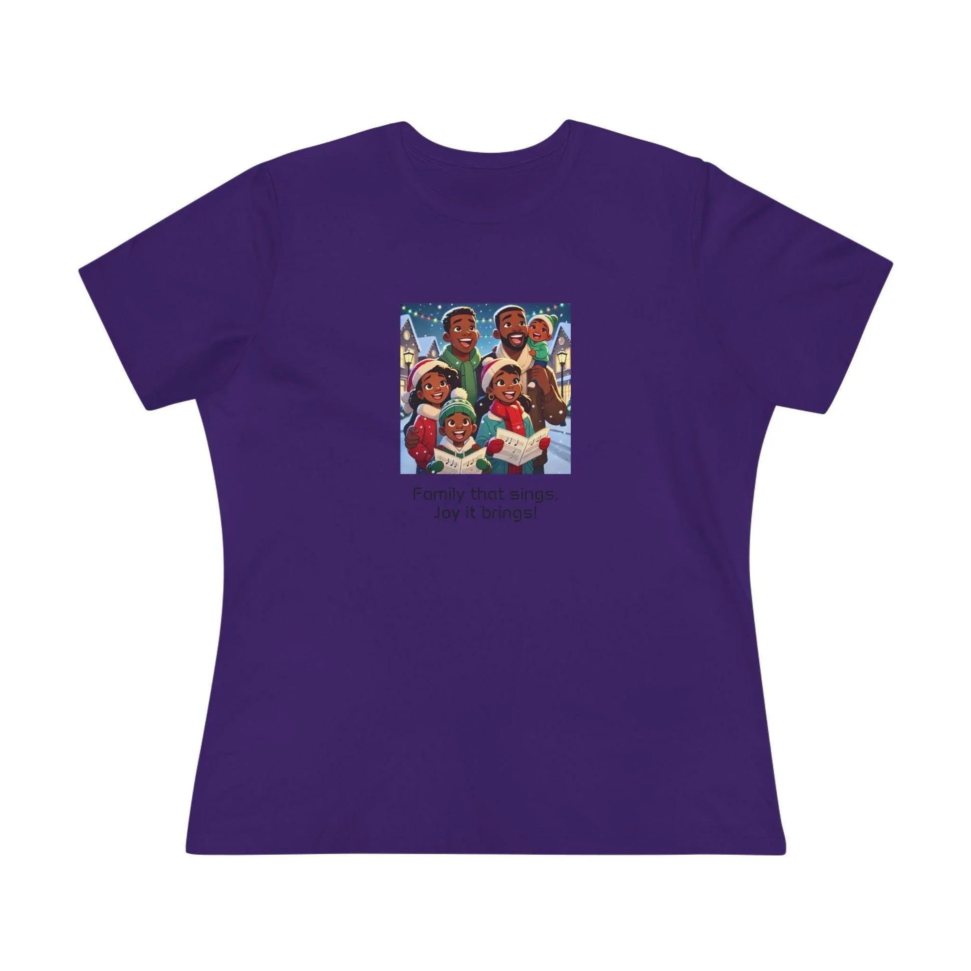 Family that sings, joy in brings! - Women's Softstyle Tee - Whippie's