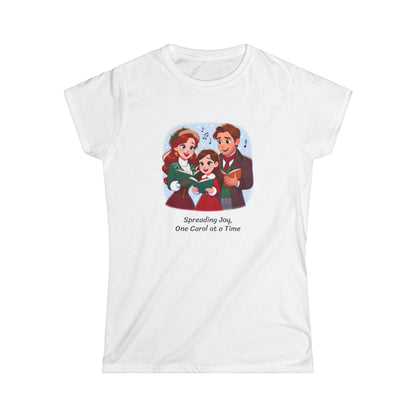 Spreading Joy, One Carol at a Time - Women's Tee - Whippie's