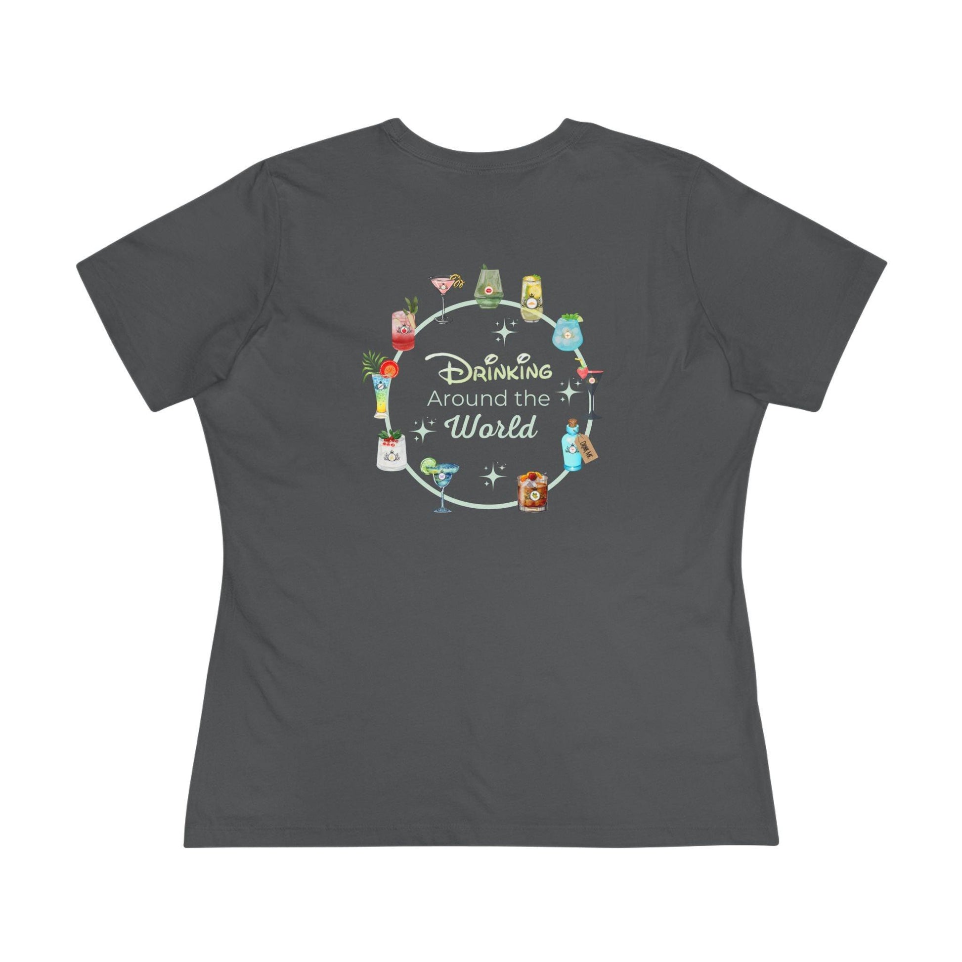Drinking Around the World: Powered by Pixie Dust and Cocktails Women's Tee - Whippie's