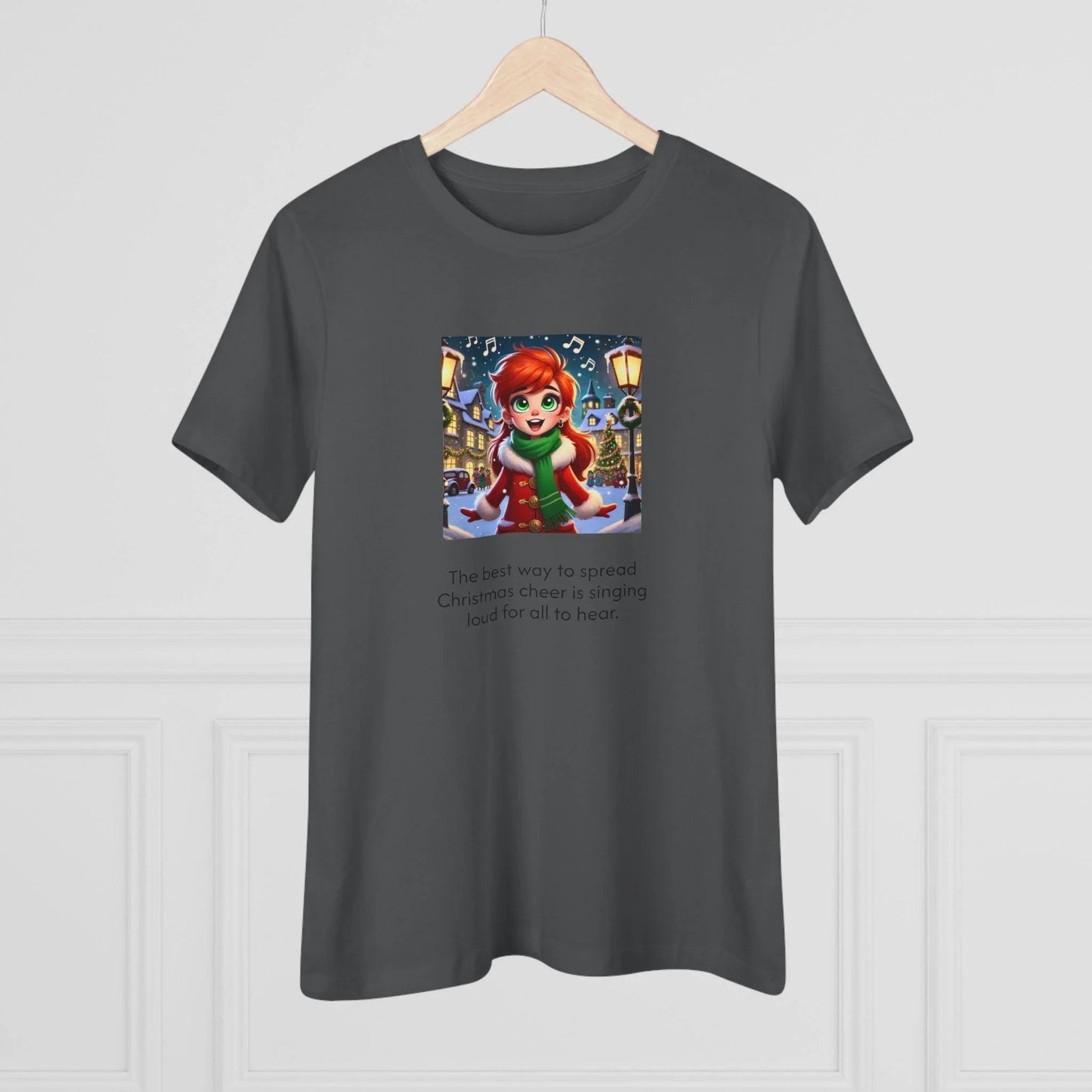 Caroler - Christmas Cheer - RHB Girl - Women's Tee - Whippie's