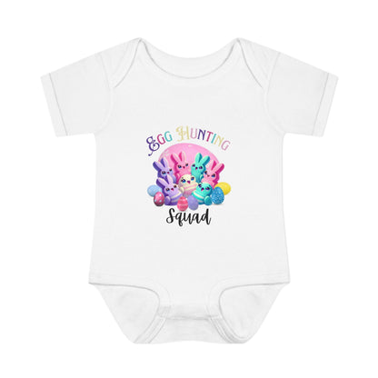 Egg Hunting Squad Baby Onesie - 🐣🐰 Hop into Easter Fun! 🐰🐣 - Whippie's