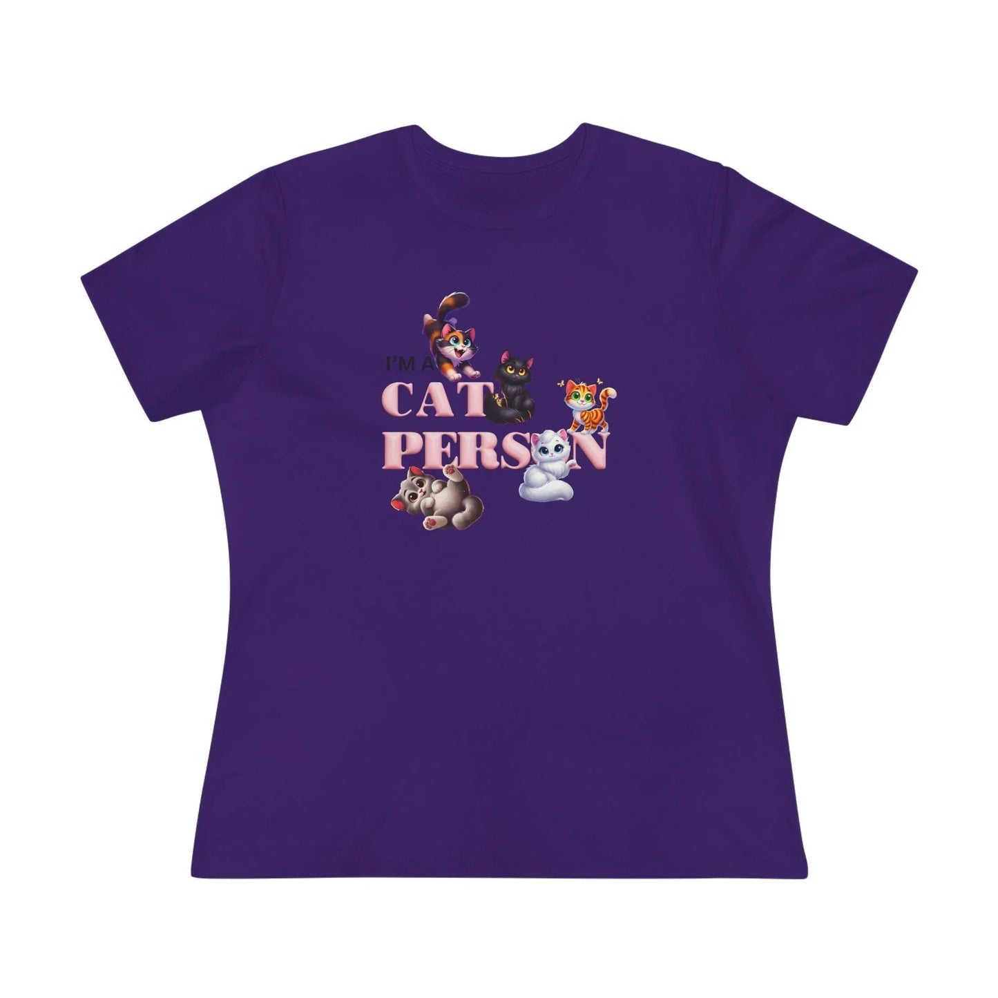 🐱 I'm a Cat Person 🐈 Unisex Jersey Tee ❤️ Show your purr-sonality! - Whippie's