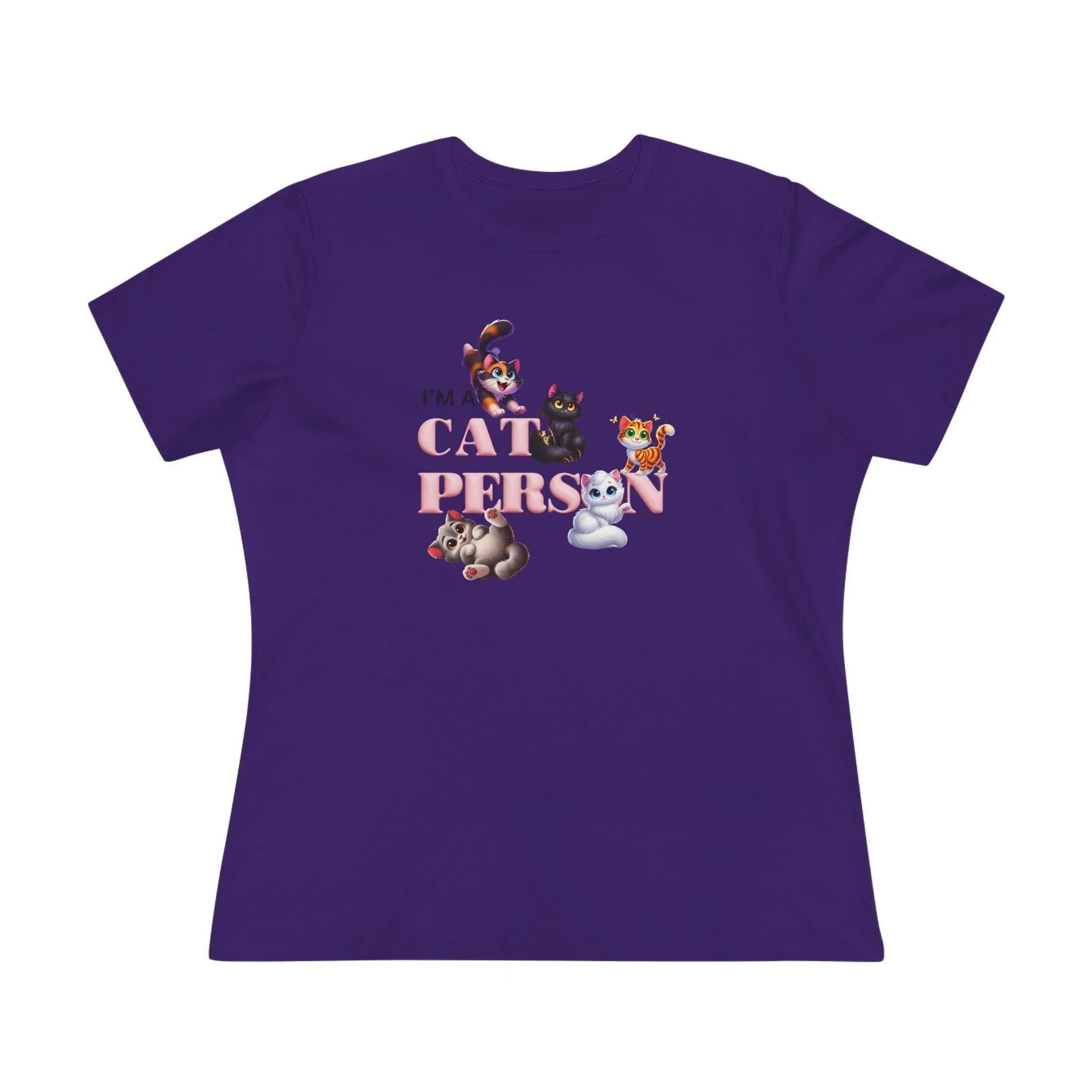 🐱 I'm a Cat Person 🐈 Unisex Jersey Tee ❤️ Show your purr-sonality! - Whippie's