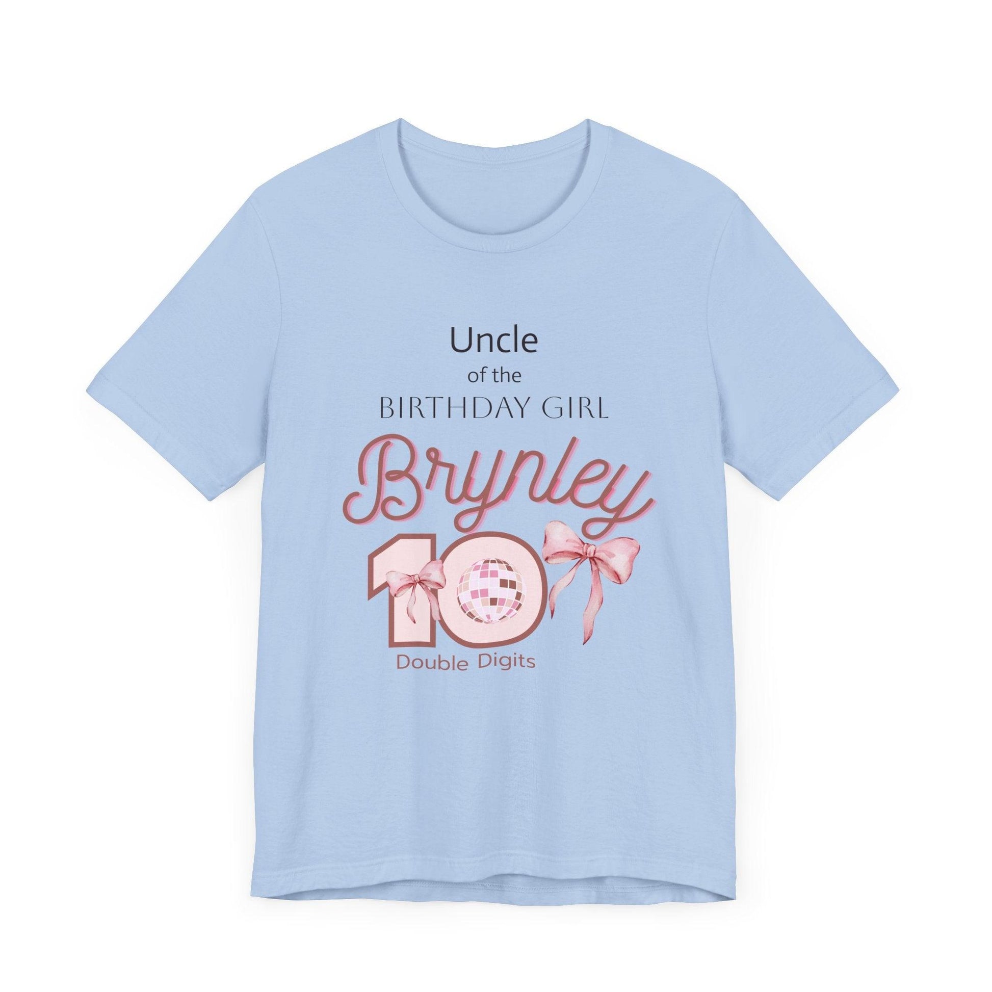 Family of the Birthday Girl Unisex Tee - Personalizable - Whippie's