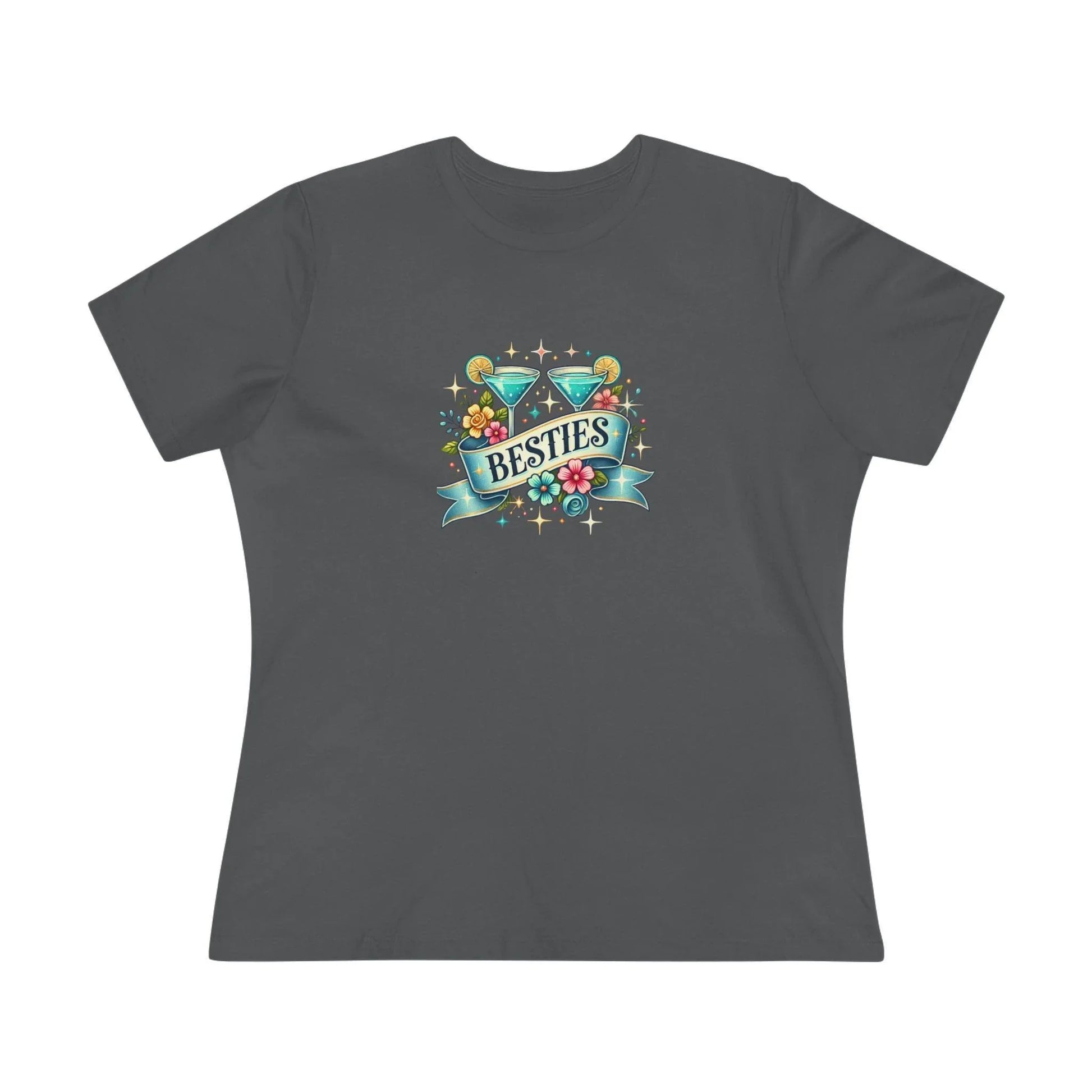 Besties - Two Cocktails - Women's Softstyle Tee - Whippie's