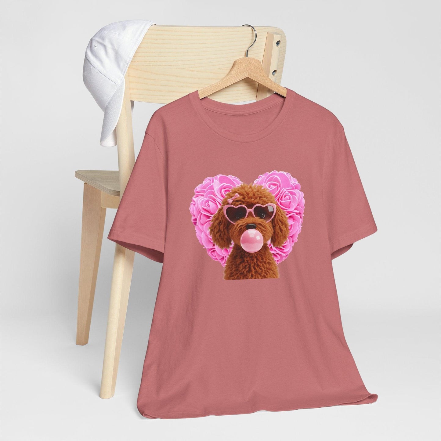 Doodle Love Unisex Jersey Tee - 💖 Cuteness Overload! 💖 - Whippie's