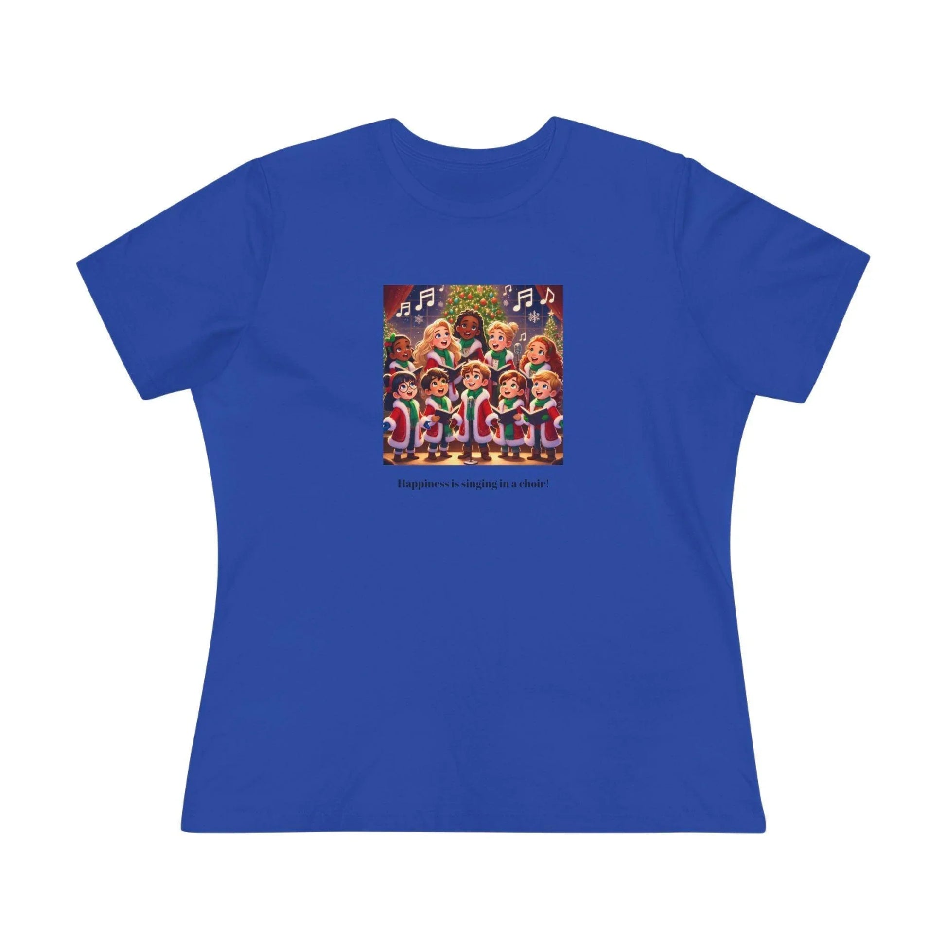 Happiness is Singing in a Choir - Women's Tee - Whippie's