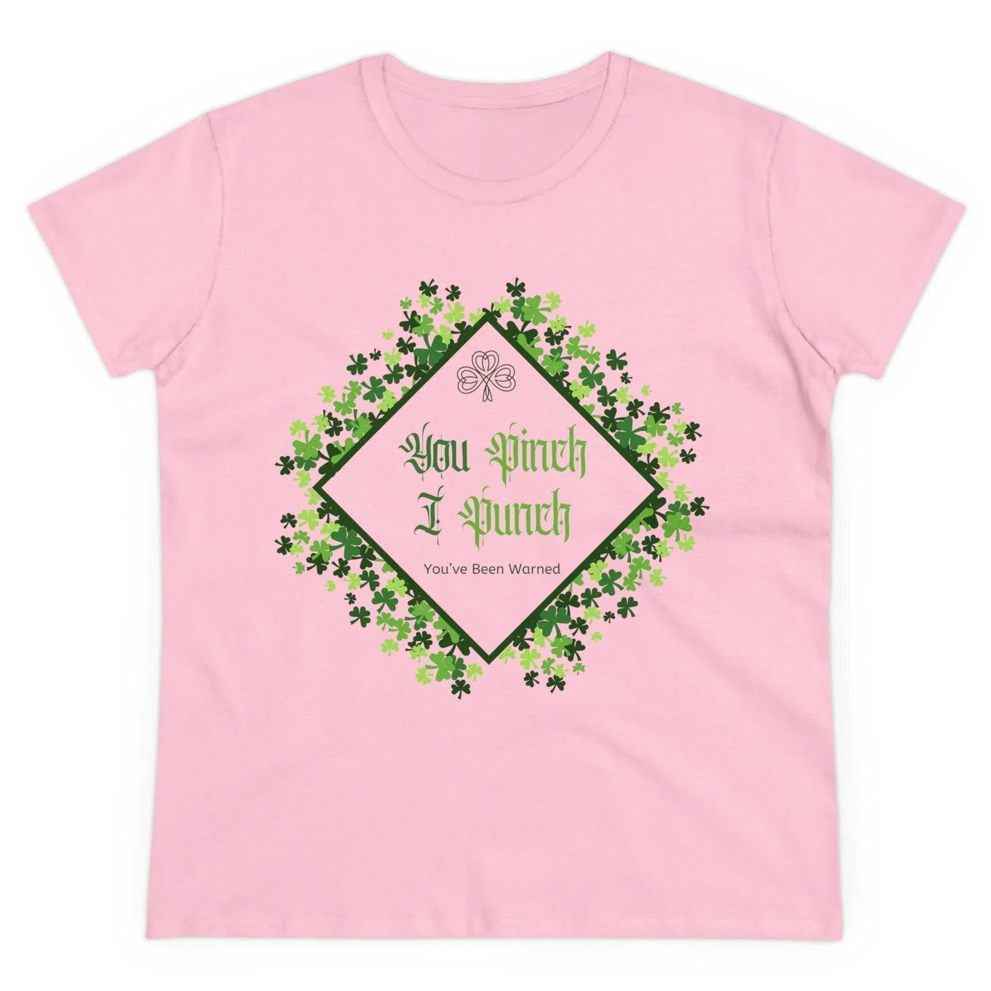 🍀 You Pinch I Punch 🍀 Women's Tee ☘️ A touch of Irish luck! - Whippie's