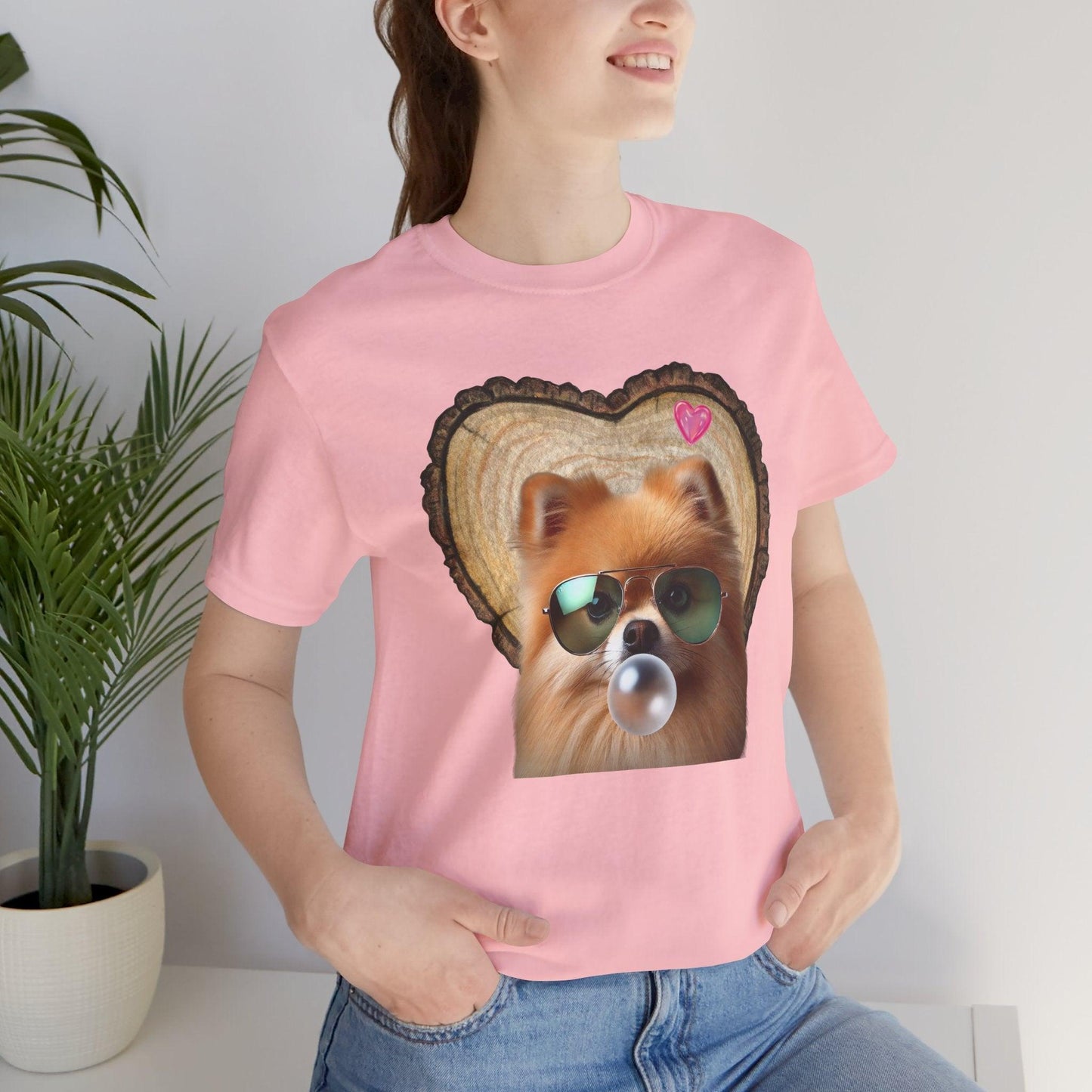 Pom Love Unisex Jersey Tee - 🐶💖 Spread the Pom Love! 💖🐶 - Whippie's
