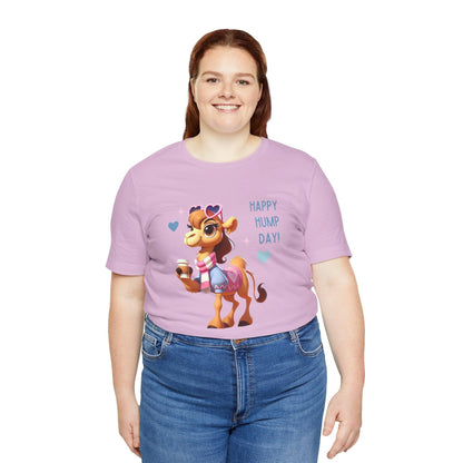 Happy Hump Day - Unisex Jersey Tee - 🐪 Celebrate the Midweek Hump with a Smile! 🐪 - Whippie's