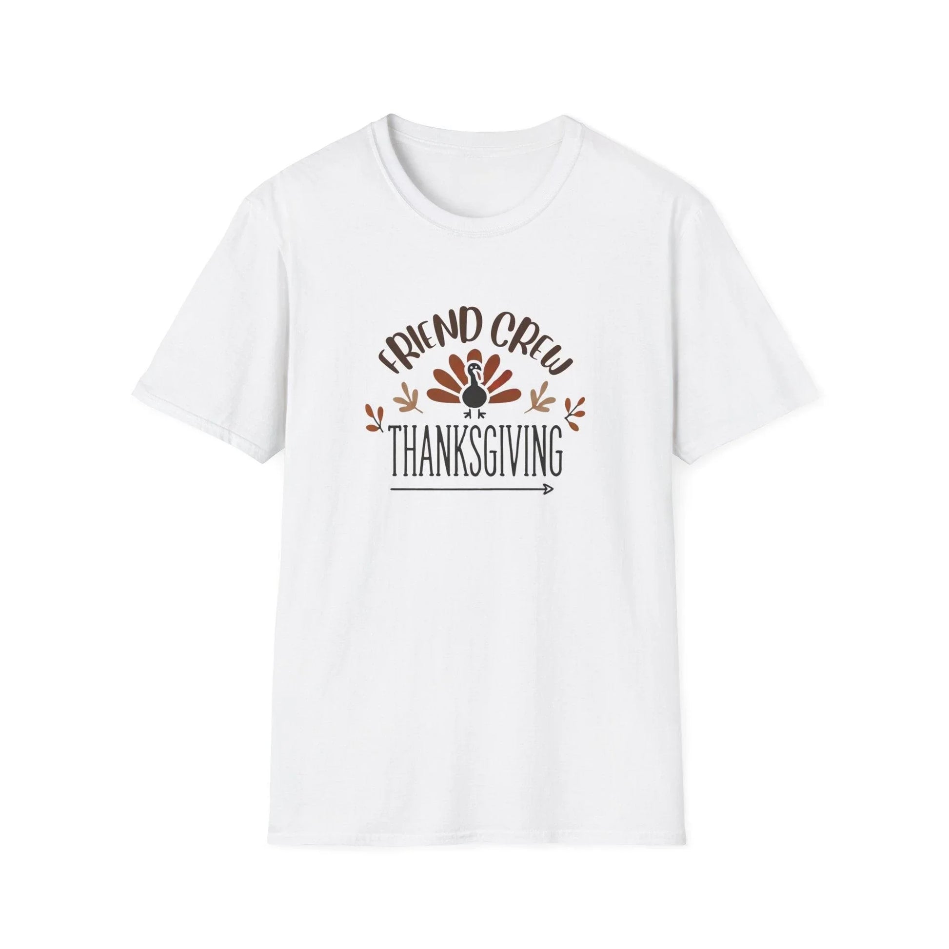 Thanksgiving Friend Crew Unisex T-Shirt - Whippie's