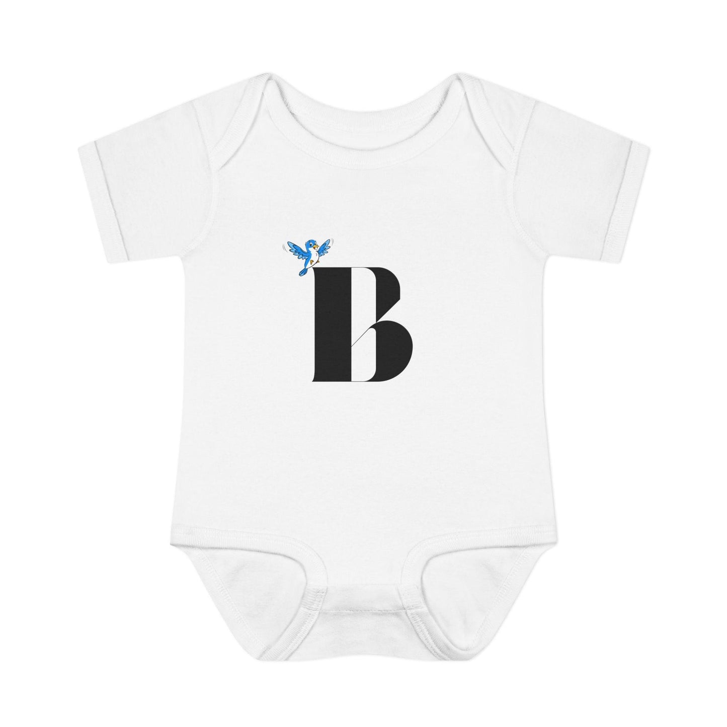Alphabet Adventures: Letter B - Beautiful Bluebird Baby Onesie B is for Beautiful Bluebird! - Whippie's