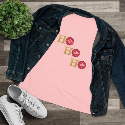 Ho Ho Ho ✨ Women's Softstyle Tee (with Disco Ball O's!) - Whippie's