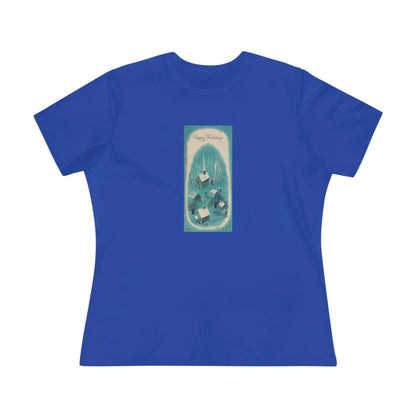 Happy Holidays - Vintage Village - Women's Tee - Whippie's