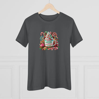 ☕🎄 I Run on Coffee & Christmas Cheer 🎁🌟 - Women's Softstyle Tee - Whippie's
