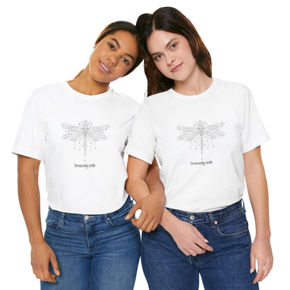 Heavenly Hello Unisex Jersey Tee - 🕊️ Carry a Piece of Heaven Close to Your Heart 🕊️ - Whippie's