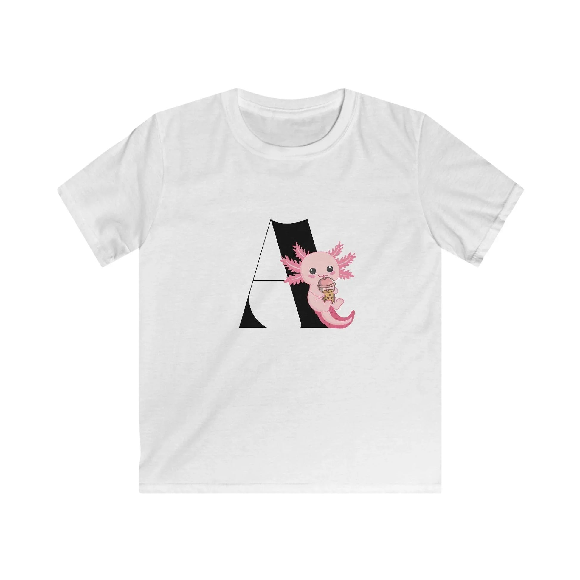 Alphabet Adventures: A is for Axolotyl! ✨ Youth T-Shirt - Whippie's